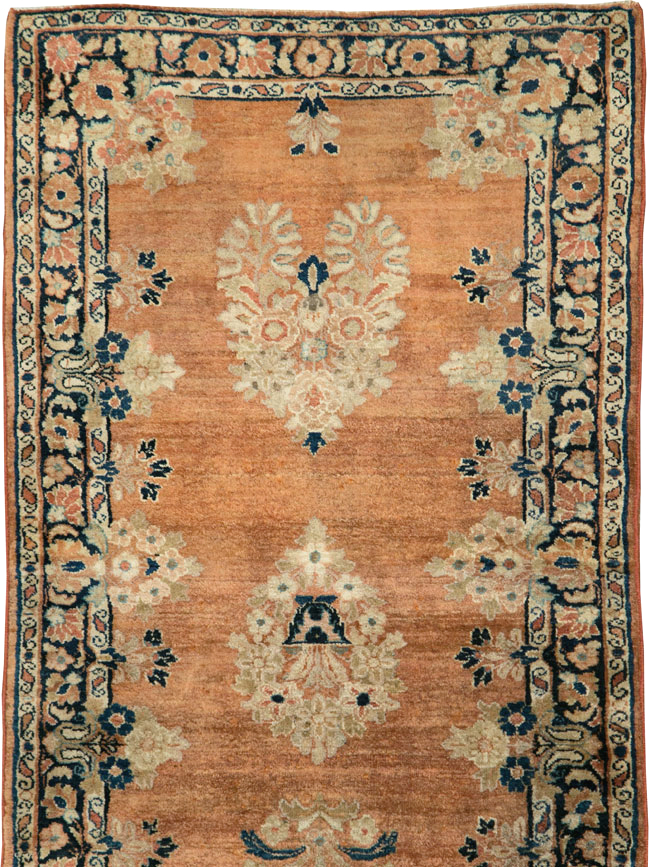Antique Perisan Sarouk Runner, No.9477 - Staging