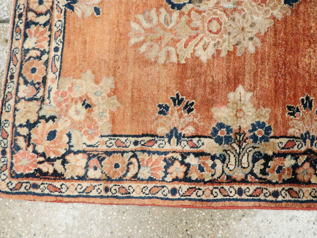 Antique Perisan Sarouk Runner, No.9477 - Staging