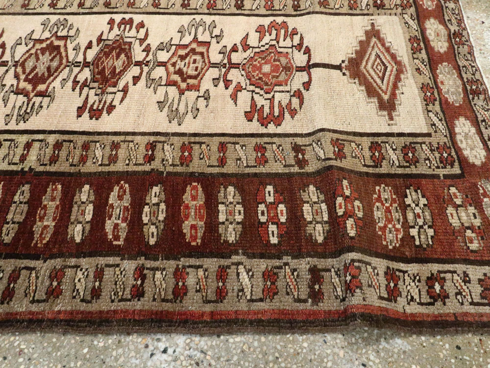 Antique Persian Kurdish Runner, No.9487 - Staging