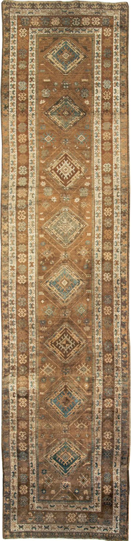 Antique Persian Serab Runner, No.9494 - Staging