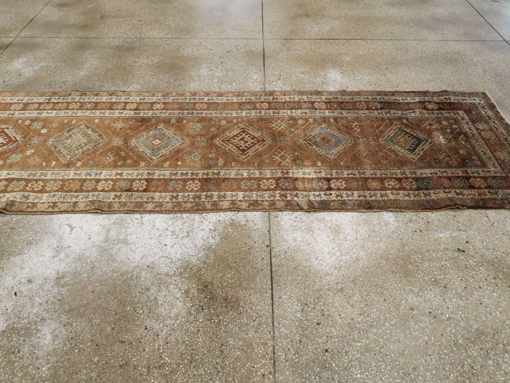 Antique Persian Serab Runner, No.9494 - Staging