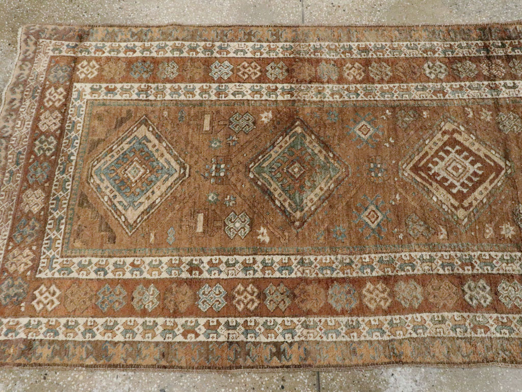 Antique Persian Serab Runner, No.9494 - Staging