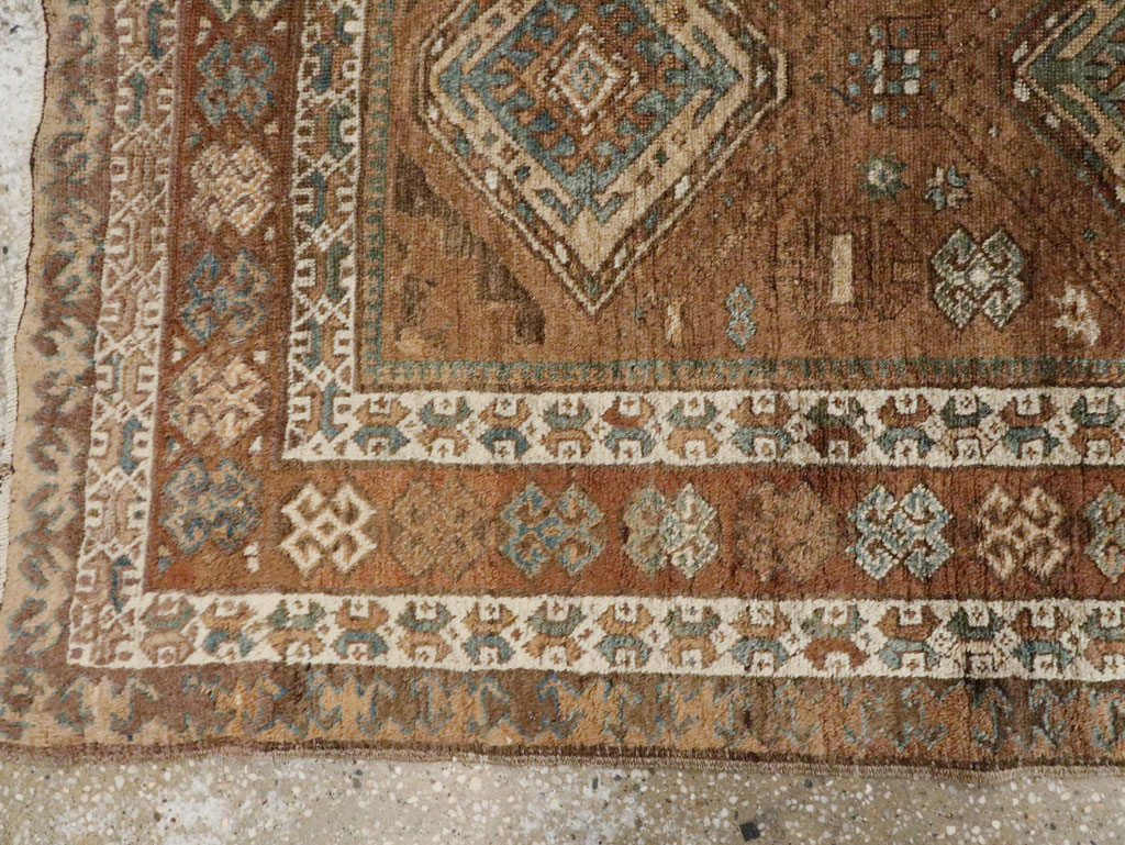 Antique Persian Serab Runner, No.9494 - Staging
