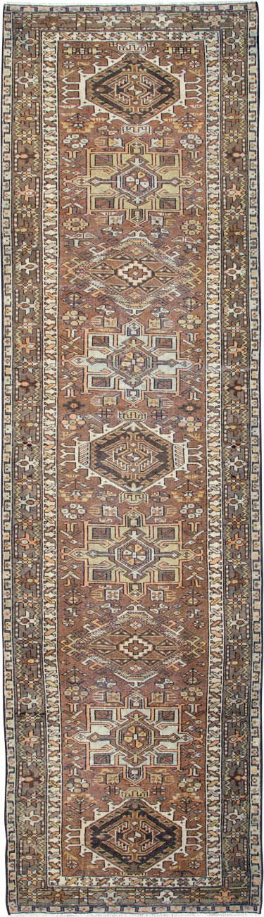 Vintage Persian Karajeh Runner, No.9509 - Staging