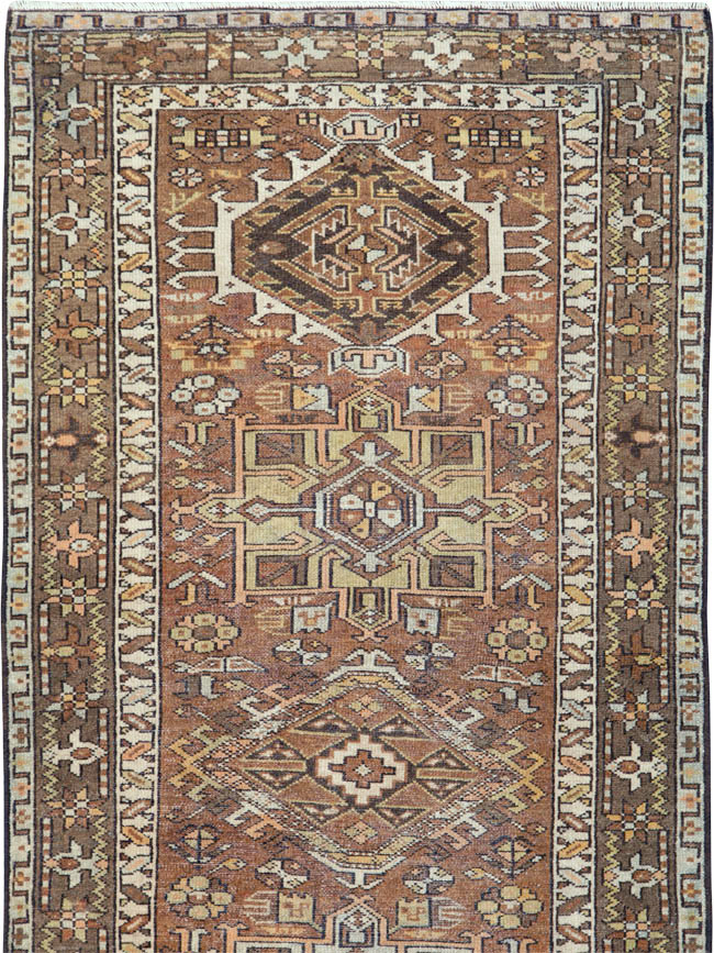 Vintage Persian Karajeh Runner, No.9509 - Staging