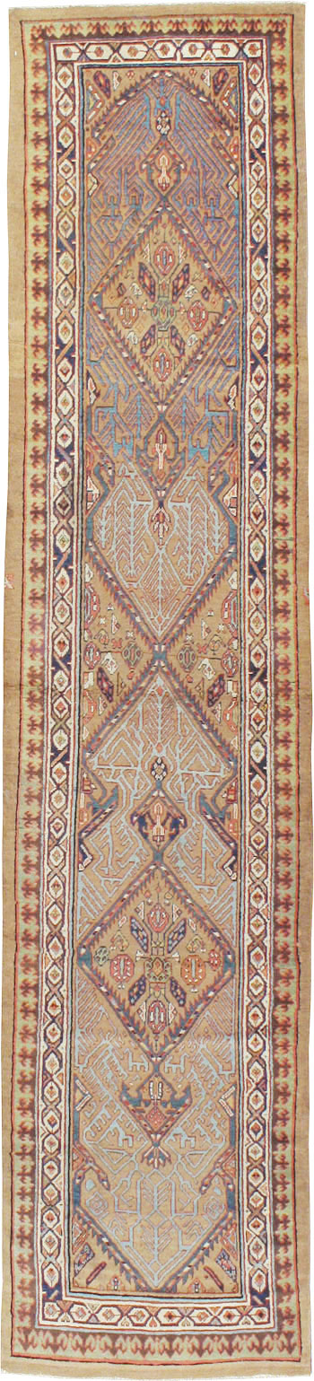Antique Persian Serab Runner, No.9513 - Staging