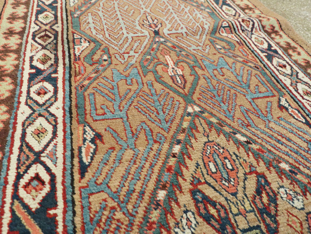 Antique Persian Serab Runner, No.9513 - Staging