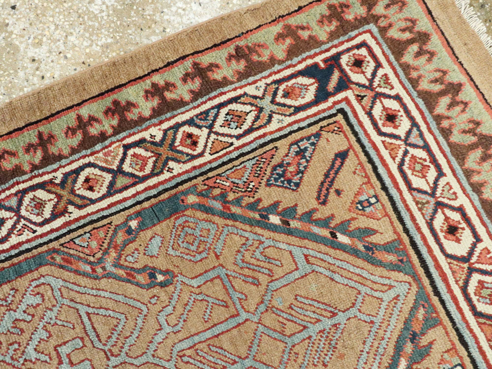 Antique Persian Serab Runner, No.9513 - Staging