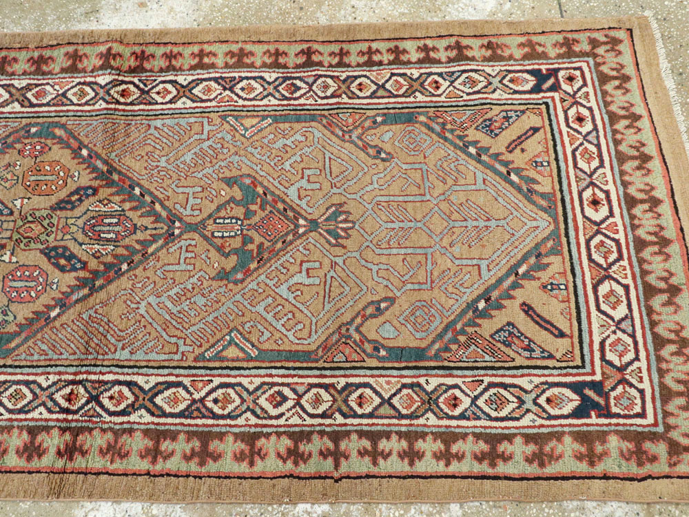 Antique Persian Serab Runner, No.9513 - Staging