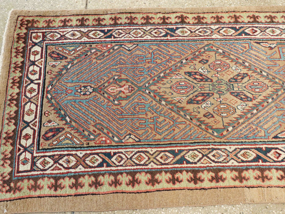 Antique Persian Serab Runner, No.9513 - Staging