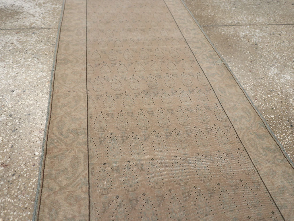 Antique Turkish Sivas Runner, No.9516 - Staging