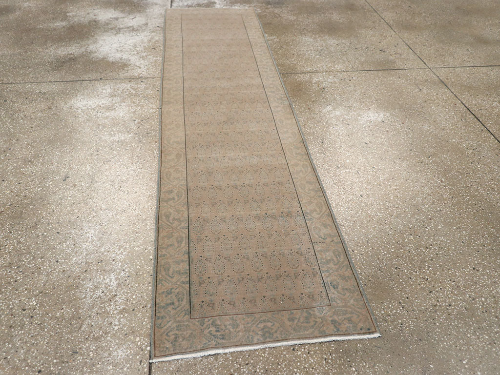 Antique Turkish Sivas Runner, No.9516 - Staging