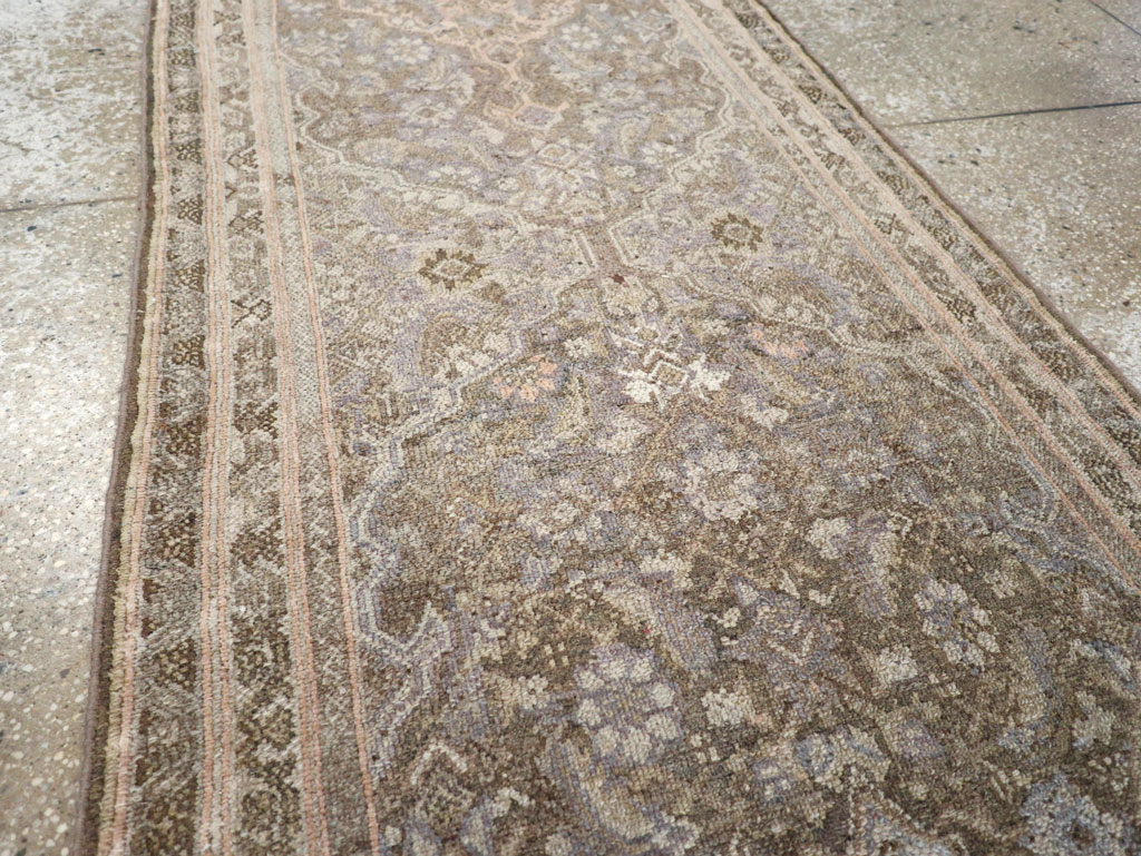 Antique Persian Malayer Runner, No.9517 - Staging