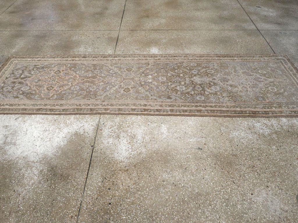 Antique Persian Malayer Runner, No.9517 - Staging