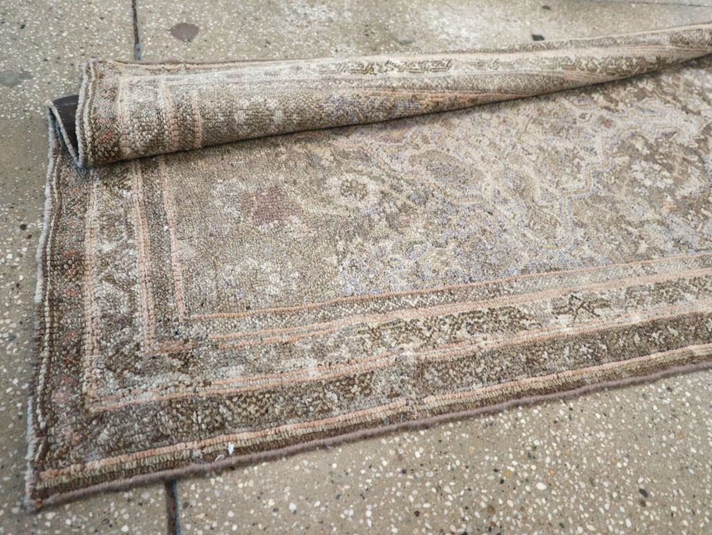 Antique Persian Malayer Runner, No.9517 - Staging