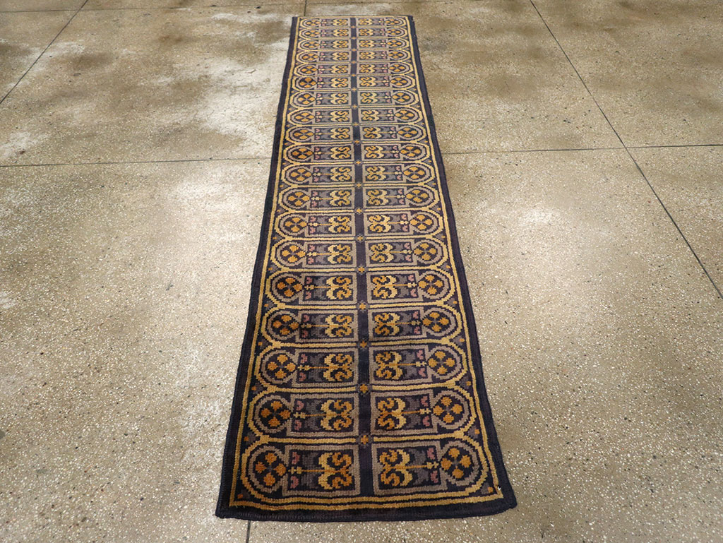 A European Savonnerie Runner, No.9521 - Staging