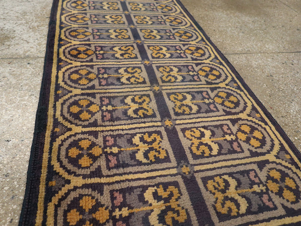 A European Savonnerie Runner, No.9521 - Staging