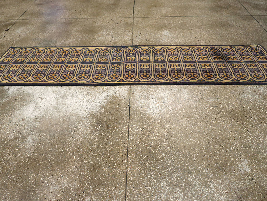 A European Savonnerie Runner, No.9521 - Staging