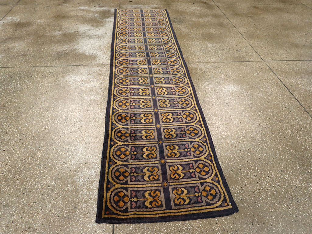 A European Savonnerie Runner, No.9521 - Staging