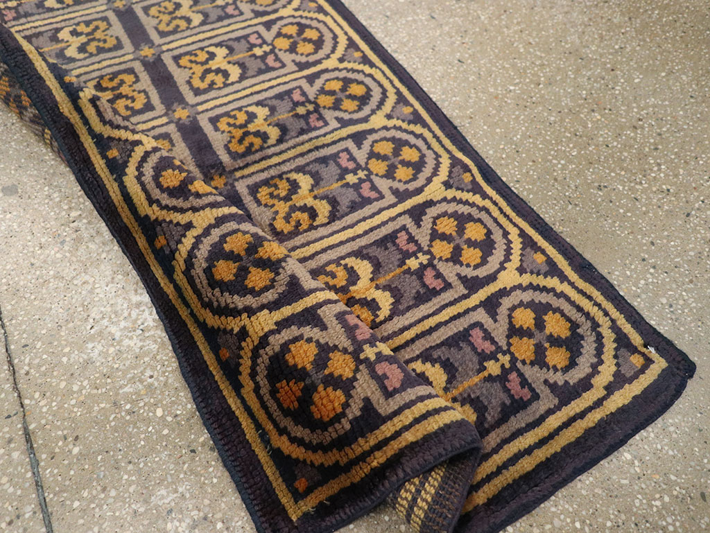 A European Savonnerie Runner, No.9521 - Staging