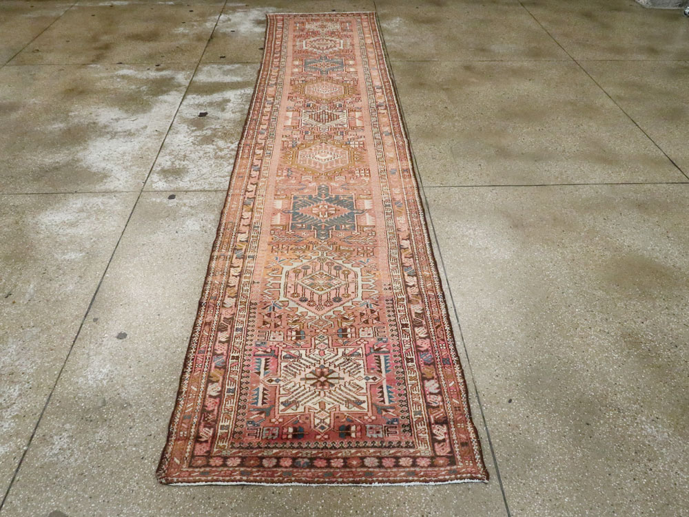 Persian Karajeh Runner, No.9535 - Staging