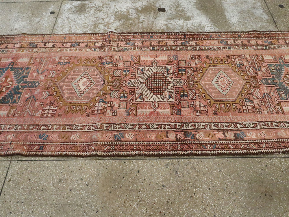 Persian Karajeh Runner, No.9535 - Staging