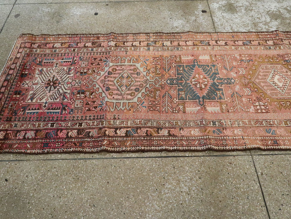 Persian Karajeh Runner, No.9535 - Staging
