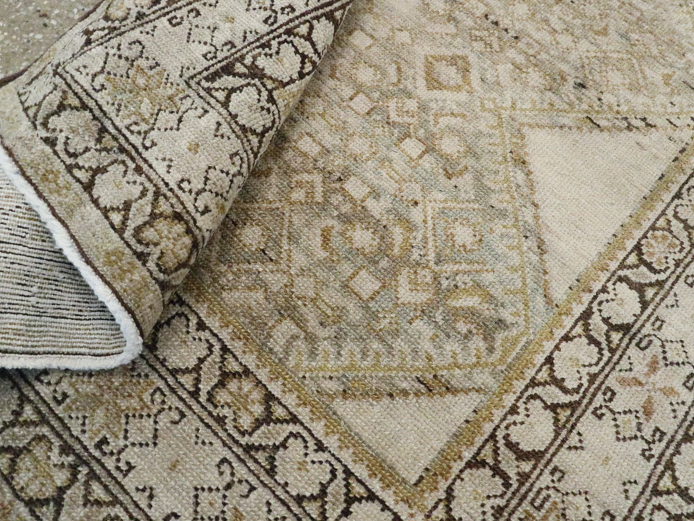 Antique Persian Malayer Runner, No.9542 - Staging