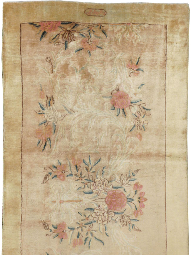 Antique Persian Kerman Runner, No.9551 - Staging