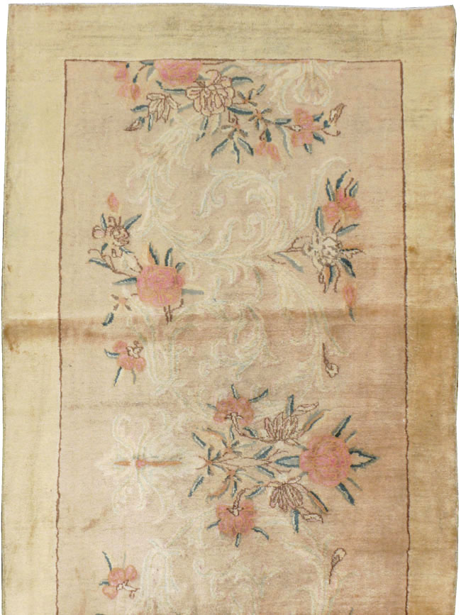 Antique Persian Kerman Runner, No.9551 - Staging