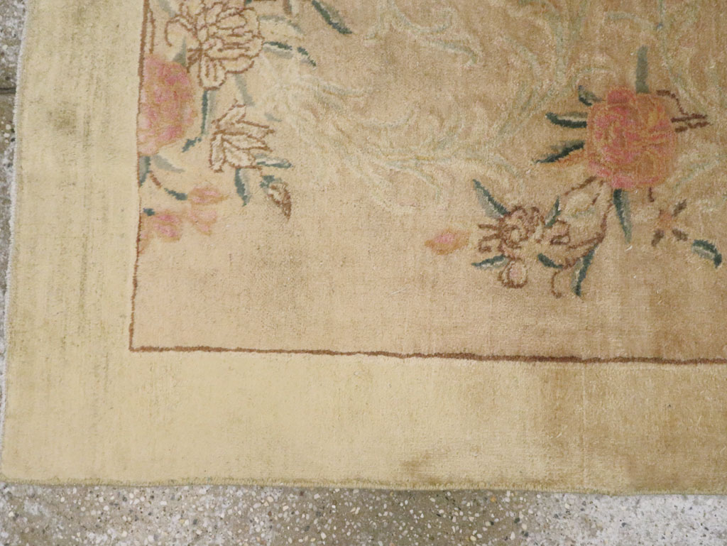 Antique Persian Kerman Runner, No.9551 - Staging