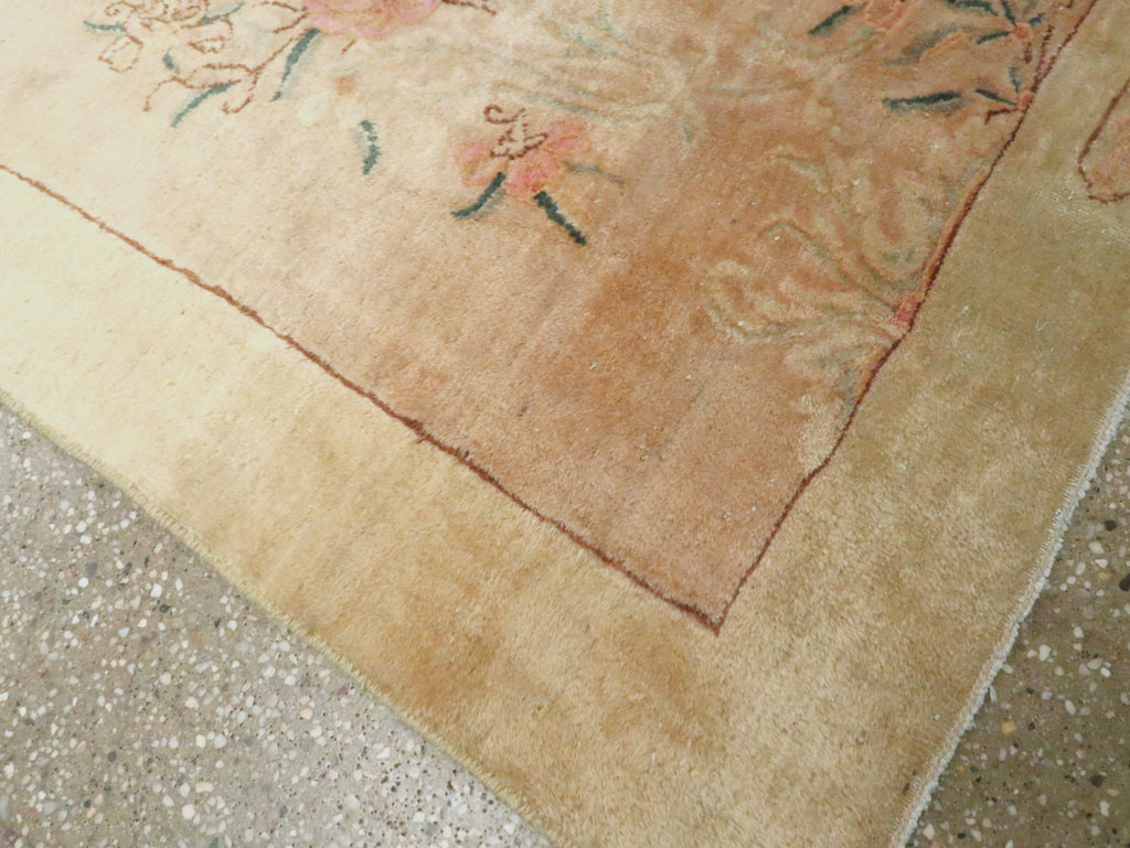 Antique Persian Kerman Runner, No.9551 - Staging