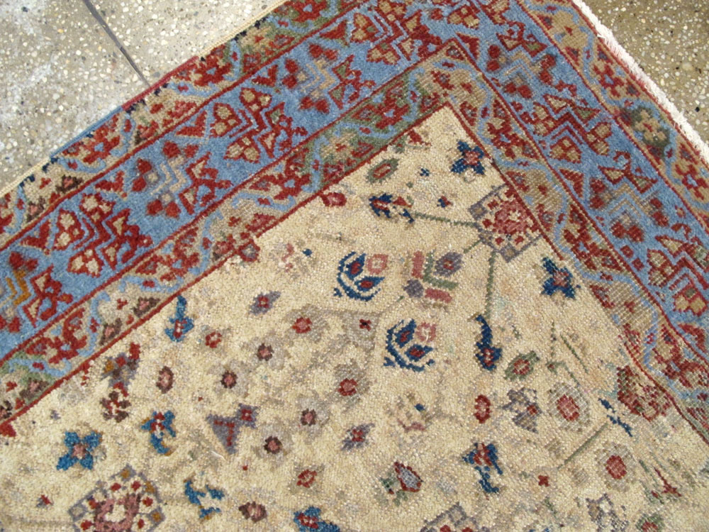 Antique Persian Mahal Runner, No.9585 - Staging