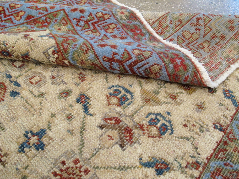 Antique Persian Mahal Runner, No.9585 - Staging