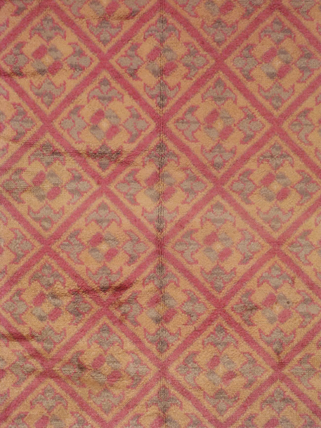 Vintage Austrian Continental Carpet, No.9595 - Staging