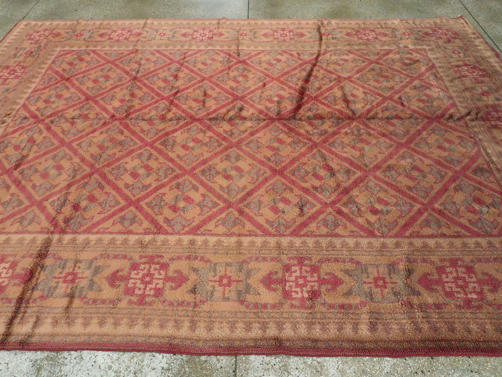 Vintage Austrian Continental Carpet, No.9595 - Staging