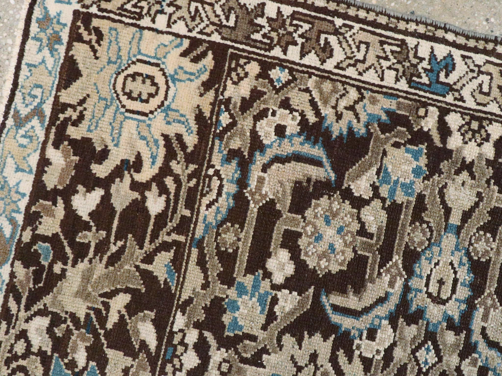 Antique Persian Malayer Sampler Rug, No.9627 - Staging