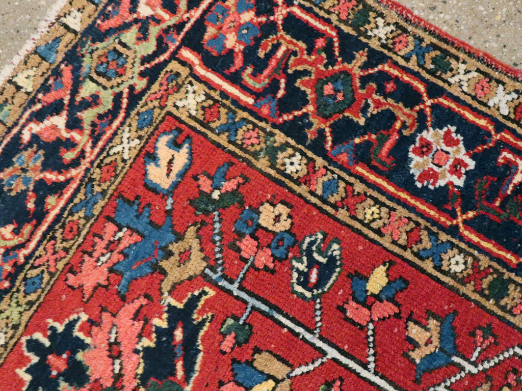 Antique Persian Karajeh Rug, No.9647 - Staging