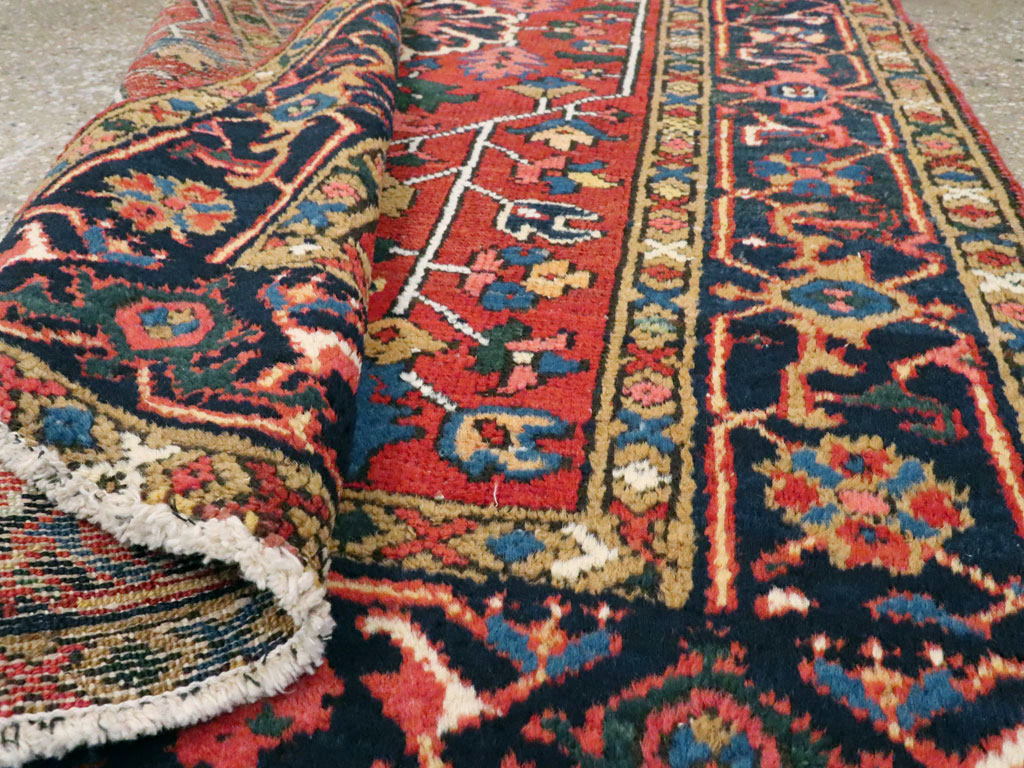 Antique Persian Karajeh Rug, No.9647 - Staging