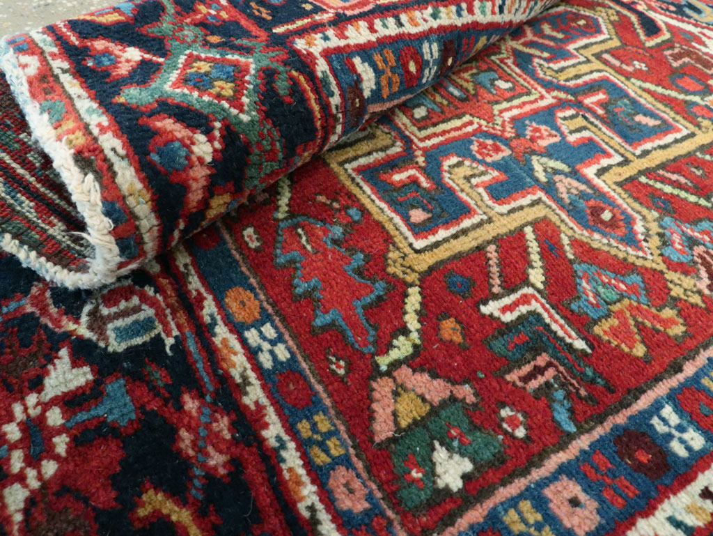 Antique Persian Karajeh Rug, No.9649 - Staging