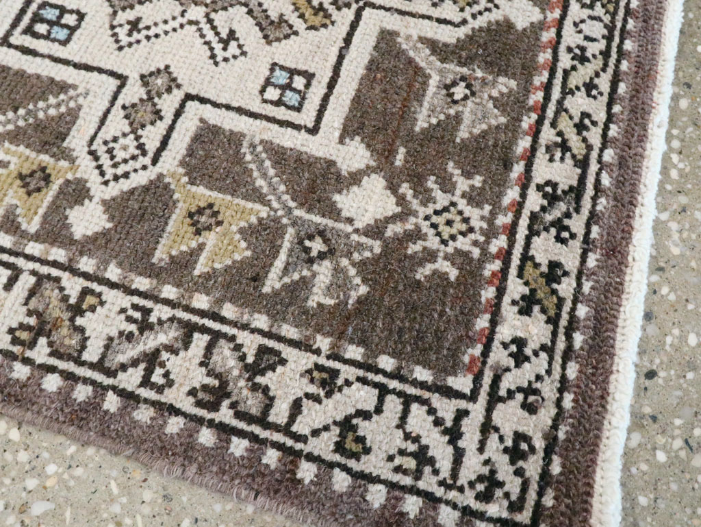 Antique Persian Karajeh Rug, No.9662 - Staging