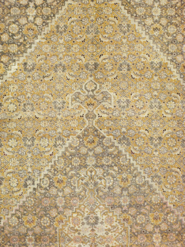 Antique Persian Tabriz Carpet, No.9669 - Staging