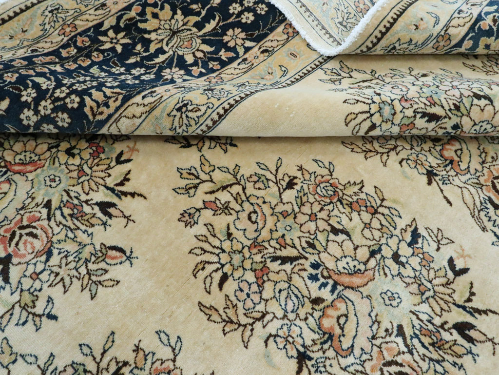 Semi-Antique Tabriz Carpet, No.9735 - Staging