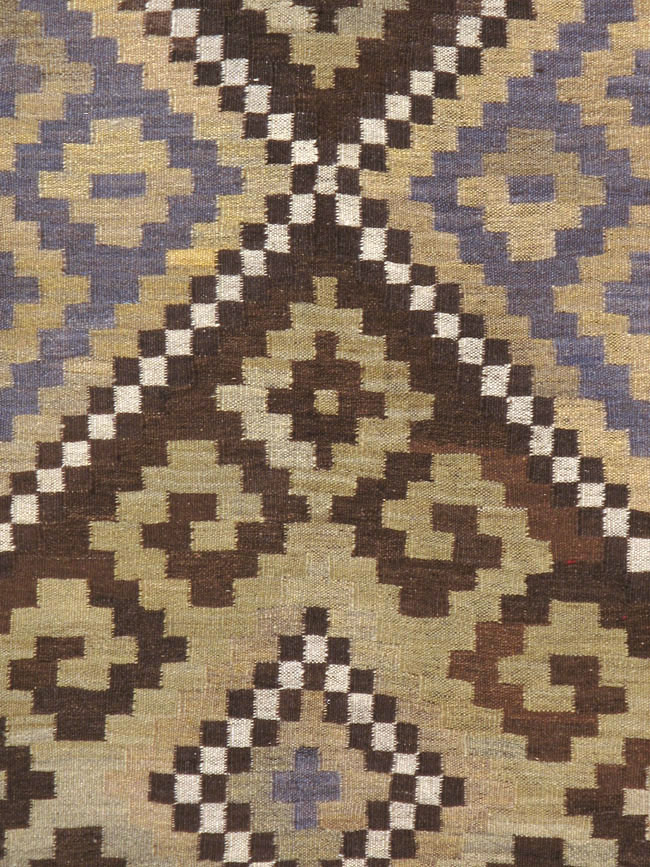 Vintage Scandinavian Flatweave Kilim Runner, No.9812 - Staging