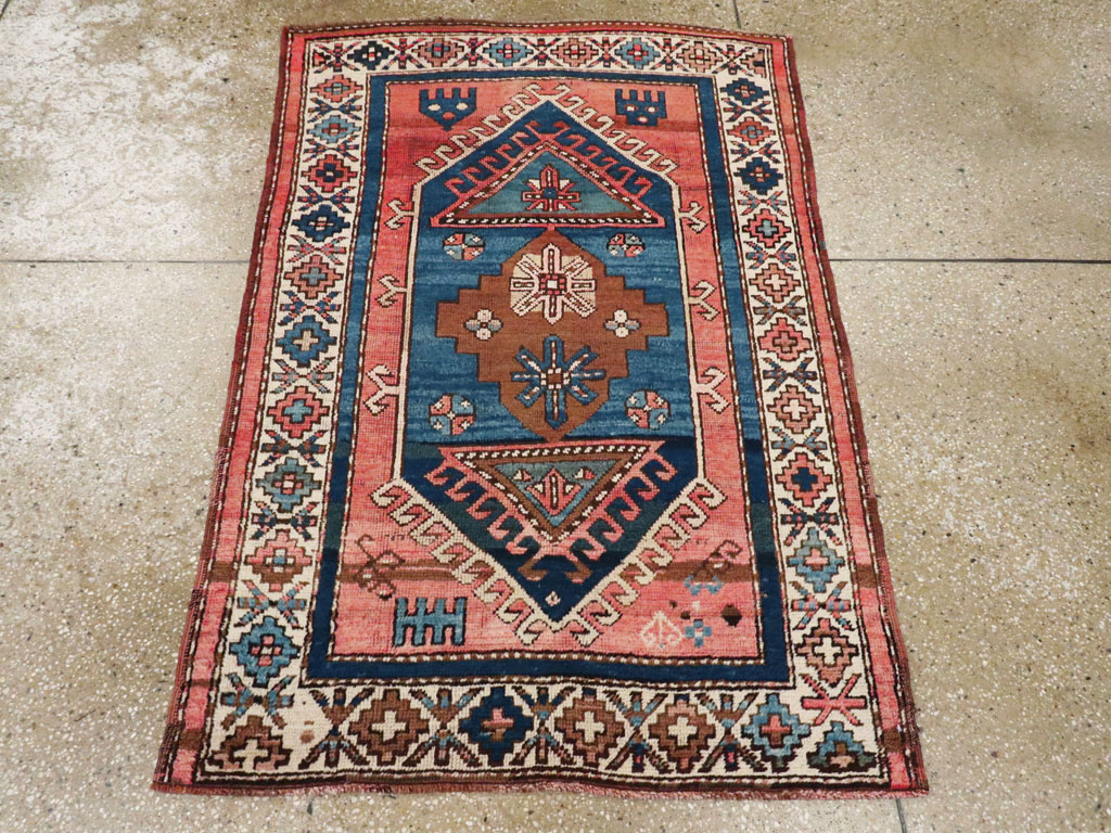 Antique Turkish Anatolian Rug, No.9831 - Staging