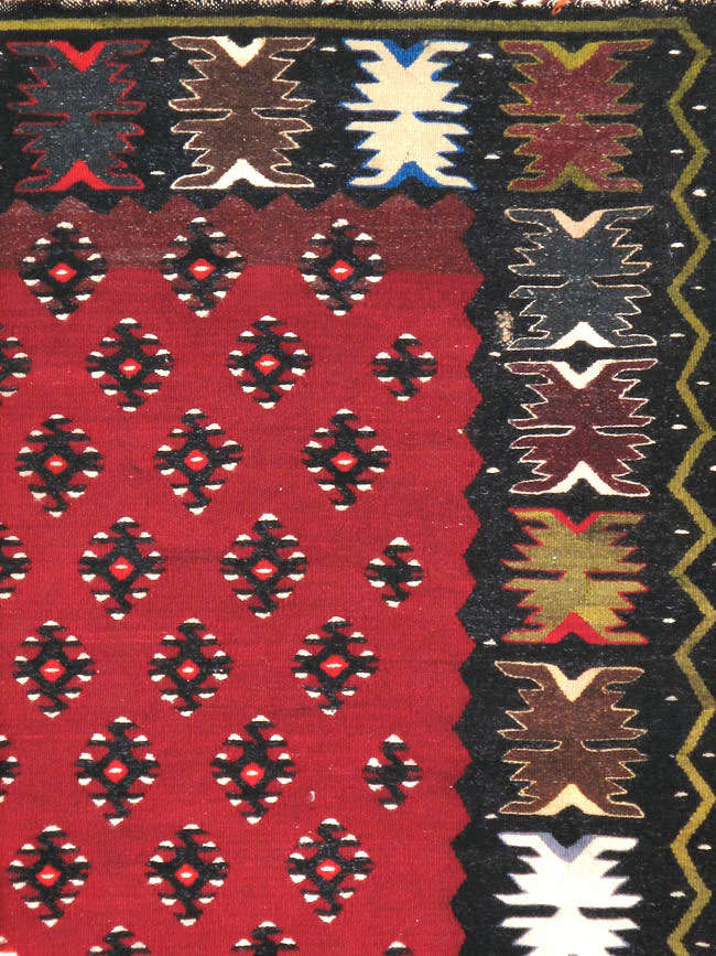 Vintage Anatolian Kilim, No.9849 - Staging