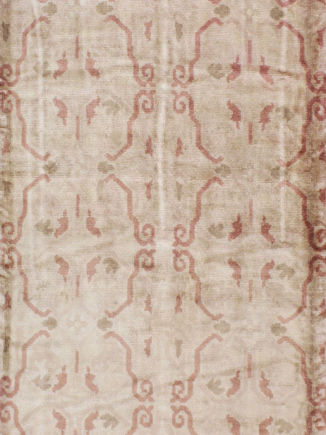 Antique European Continental Carpet, No.9919 - Staging
