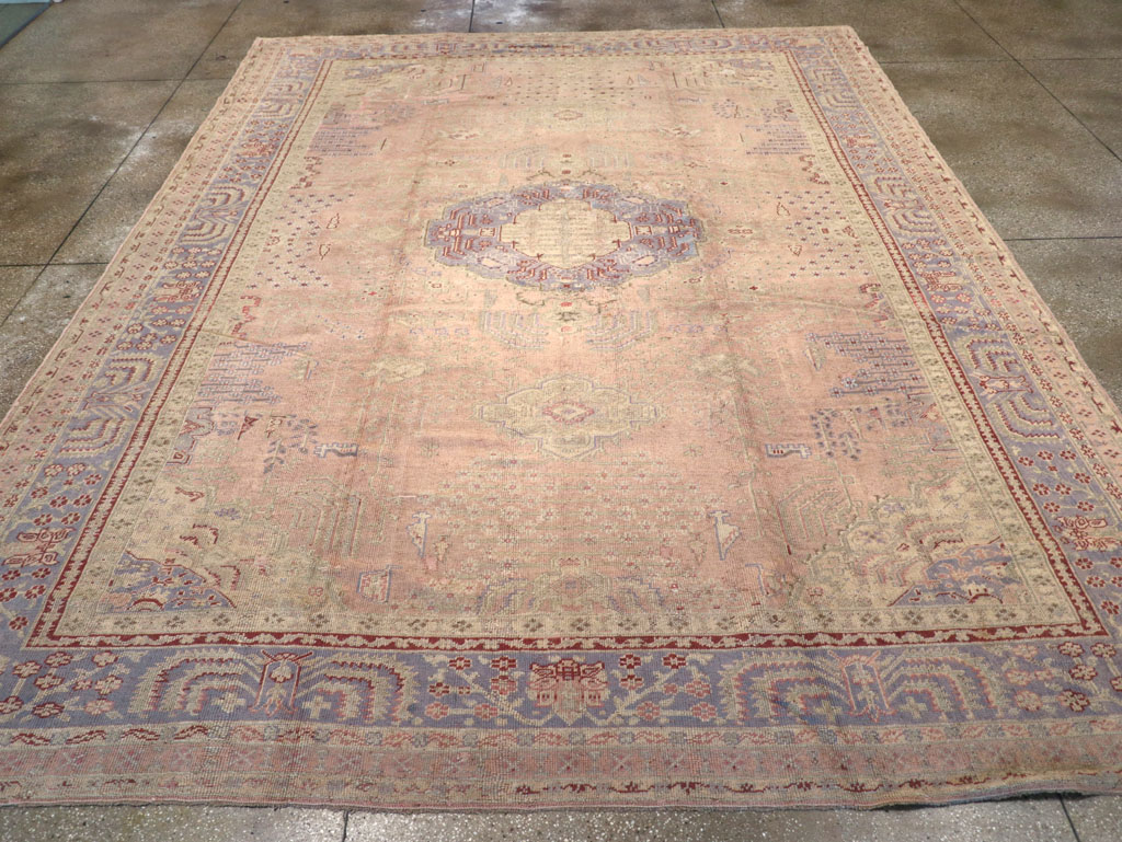 An Oushak Carpet, No.9920 - Staging