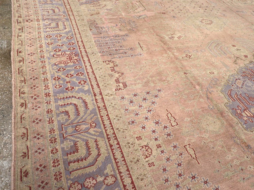 An Oushak Carpet, No.9920 - Staging