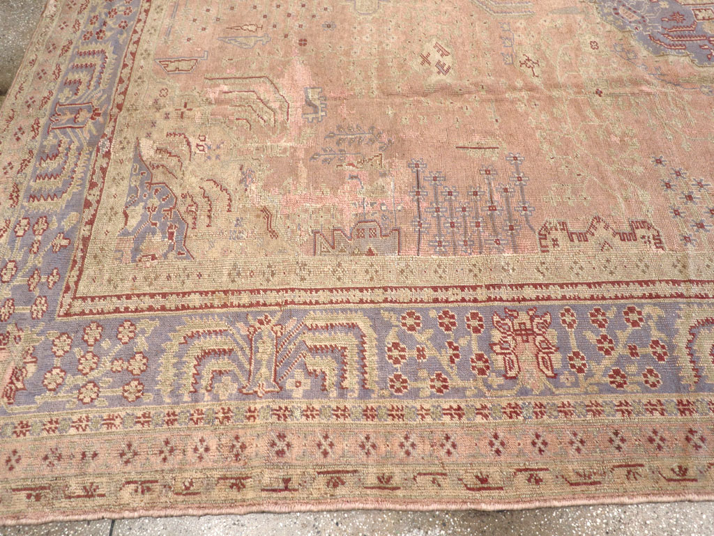An Oushak Carpet, No.9920 - Staging